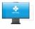 Image de l'appareil Lenovo ThinkCentre Neo 55a Gen 6 24" avec une grande variété de protections d'écran.