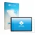 Face avant d’un emballage produit avec le logo de la marque upscreen. À côté, l’appareil Acepad A172 est représenté avec la pr