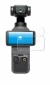 Image de l'appareil DJI Osmo Pocket 4 (Affichage + Lentille) avec une grande variété de protections d'écran.