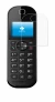 Image de l'appareil Panasonic KX-TGC420 avec une grande variété de protections d'écran.