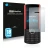 Face avant d’un emballage produit avec le logo de la marque Savvies. À côté, l’appareil Nokia 5710 XA est représenté avec la p