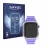 Face avant d’un emballage produit avec le logo de la marque Savvies. À côté, l’appareil Jubunrer Kids Smartwatch est représent