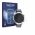 Face avant d’un emballage produit avec le logo de la marque Savvies. À côté, l’appareil Suunto Regatta est représenté avec la 