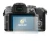 Image de l'appareil Panasonic Lumix DMC-G7 avec une grande variété de protections d'écran.
