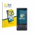 Face avant d’un emballage produit avec le logo de la marque BROTECT. À côté, l’appareil BlackBerry Key2 LE est représenté avec