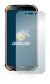 Image de l'appareil Doogee S40 avec une grande variété de protections d'écran.