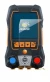Image de l'appareil Testo 558s avec une grande variété de protections d'écran.