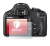 Image de l'appareil Canon EOS 500D avec une grande variété de protections d'écran.