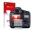 Face avant d’un emballage produit avec le logo de la marque upscreen. À côté, l’appareil Canon EOS 1D Mark IV est représenté a