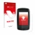 Face avant d’un emballage produit avec le logo de la marque upscreen. À côté, l’appareil Garmin Edge 800 est représenté avec l