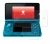 Image de l'appareil Nintendo 3DS avec une grande variété de protections d'écran.