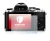 Image de l'appareil Olympus OM-D E-M10 avec une grande variété de protections d'écran.