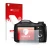 Face avant d’un emballage produit avec le logo de la marque upscreen. À côté, l’appareil Sony Cyber-Shot DSC-H300 est représen