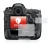 Image de l'appareil Nikon D4S avec une grande variété de protections d'écran.