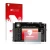 Face avant d’un emballage produit avec le logo de la marque upscreen. À côté, l’appareil Leica M (Typ 262) est représenté avec