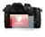 Image de l'appareil Panasonic Lumix DC-GH5 avec une grande variété de protections d'écran.