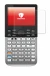 Image de l'appareil HP Prime avec une grande variété de protections d'écran.