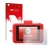 Face avant d’un emballage produit avec le logo de la marque upscreen. À côté, l’appareil Polaroid Snap Touch est représenté av