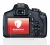 Image de l'appareil Canon EOS 2000D avec une grande variété de protections d'écran.