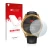 Face avant d’un emballage produit avec le logo de la marque upscreen. À côté, l’appareil Garmin vivomove Luxe (42 mm) est repr