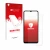 Face avant d’un emballage produit avec le logo de la marque upscreen. À côté, l’appareil Xiaomi Mi 10 Lite est représenté avec