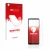 Face avant d’un emballage produit avec le logo de la marque upscreen. À côté, l’appareil Sony Xperia 5 II est représenté avec 