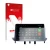 Face avant d’un emballage produit avec le logo de la marque upscreen. À côté, l’appareil Pioneer AVH-Z5200DAB est représenté a