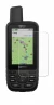 Image de l'appareil Garmin GPSMAP 66sr avec une grande variété de protections d'écran.