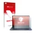 Face avant d’un emballage produit avec le logo de la marque upscreen. À côté, l’appareil HP Elite Dragonfly G2 est représenté 