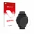 Face avant d’un emballage produit avec le logo de la marque upscreen. À côté, l’appareil Garmin Forerunner 255 Music est repré