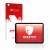 Face avant d’un emballage produit avec le logo de la marque upscreen. À côté, l’appareil Apple iPad 10.9" WiFi 2022 (10ème Gen