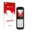 Face avant d’un emballage produit avec le logo de la marque upscreen. À côté, l’appareil Unify OpenScape DECT Phone R6 est rep