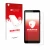 Face avant d’un emballage produit avec le logo de la marque upscreen. À côté, l’appareil ZTE Blade A31 est représenté avec la 