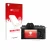 Face avant d’un emballage produit avec le logo de la marque upscreen. À côté, l’appareil Fujifilm X-S20 est représenté avec la