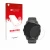Face avant d’un emballage produit avec le logo de la marque upscreen. À côté, l’appareil Garmin D2 Mach1 Pro est représenté av