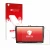 Face avant d’un emballage produit avec le logo de la marque upscreen. À côté, l’appareil Erisin ES8998V 9" est représenté avec