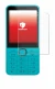 Image de l'appareil Nokia 235 4G (2024) avec une grande variété de protections d'écran.