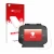Face avant d’un emballage produit avec le logo de la marque upscreen. À côté, l’appareil PowaKaddy FX7 GPS 3.5" est représenté