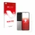 Face avant d’un emballage produit avec le logo de la marque upscreen. À côté, l’appareil Samsung Galaxy Z Flip 6 (Avant+Caméra