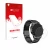 Face avant d’un emballage produit avec le logo de la marque upscreen. À côté, l’appareil Maoo Titan Smartwatch 1.43" est repré
