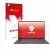 Face avant d’un emballage produit avec le logo de la marque upscreen. À côté, l’appareil ASUS ZenBook A14 UX3407 est représent