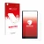 Face avant d’un emballage produit avec le logo de la marque upscreen. À côté, l’appareil FiiO JM21 est représenté avec la prot
