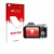 Face avant d’un emballage produit avec le logo de la marque upscreen. À côté, l’appareil Rollei Powerflex 10x Retro est représ