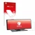 Face avant d’un emballage produit avec le logo de la marque upscreen. À côté, l’appareil Avylet RC11 8.1" est représenté avec 
