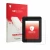 Face avant d’un emballage produit avec le logo de la marque upscreen. À côté, l’appareil Neodrives simplyDisplay est représent
