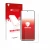 Face avant d’un emballage produit avec le logo de la marque upscreen. À côté, l’appareil Oppo Reno 14 est représenté avec la p
