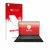 Face avant d’un emballage produit avec le logo de la marque upscreen. À côté, l’appareil MSI Summit A16 AI+ est représenté ave