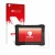 Face avant d’un emballage produit avec le logo de la marque upscreen. À côté, l’appareil Zebra XSlate L10ax est représenté ave