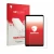 Face avant d’un emballage produit avec le logo de la marque upscreen. À côté, l’appareil Alldocube iPlay 60 mini est représent