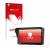 Face avant d’un emballage produit avec le logo de la marque upscreen. À côté, l’appareil Carpuride W602BS Pro est représenté a